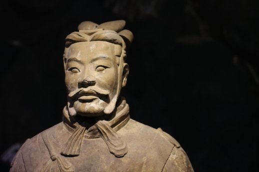 Un soldat de terre de l'empereur Qin