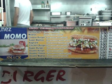 Le camion-sandwich