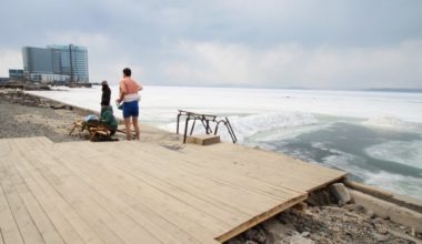 Baignade à Vladivostok