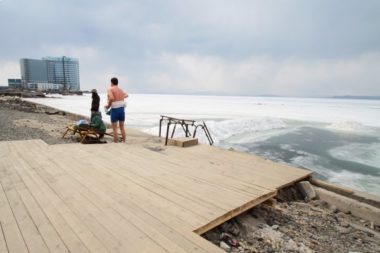 Baignade à Vladivostok